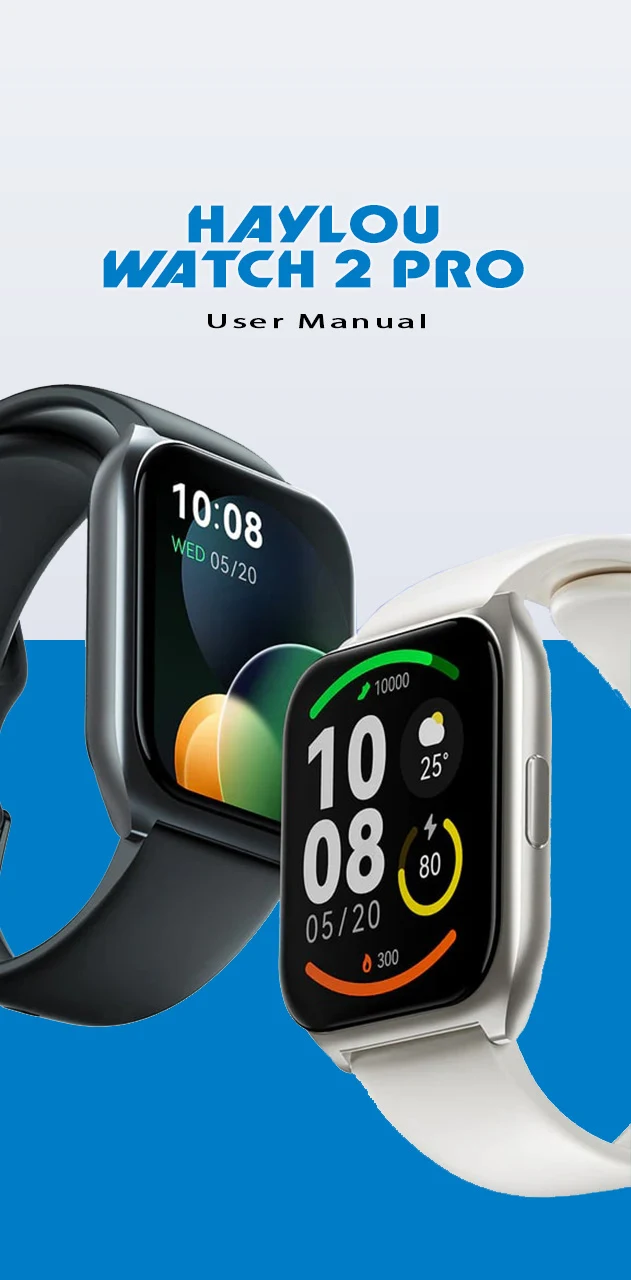 Haylou Watch 2 Pro App Guide screenshot